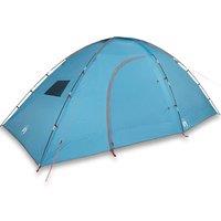 Berkfield Home Camping Tent 8-Person Blue Waterproof