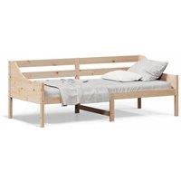 Berkfield Home Day Bed without Mattress 90x200 cm Solid Wood Pine in Light Tan