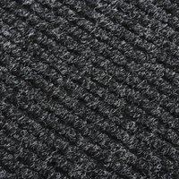 Berkfield Home Dirt Trapper Carpet Runner 100x100 cm Anthracite in Charcoal | Size: 100 cm diameter