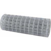 Berkfield Home Euro Fence 0.4x25 m Galvanised Steel in Silver
