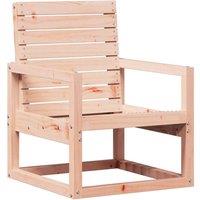 Berkfield Home Garden Chair 57.5x63x76 cm Solid Wood Douglas in Light Tan