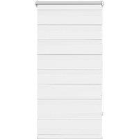 Berkfield Home Zebra Blind 80 x 150 cm White