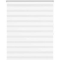 Berkfield Home Zebra Blind 140 x 175 cm White