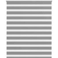 Berkfield Home Zebra Blind 140 x 175 cm Grey