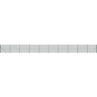 Berkfield Home Wire Mesh Fence with Flange Green 1.8x25 m