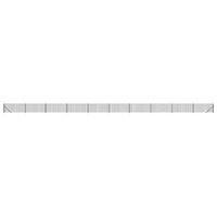 Berkfield Home Wire Mesh Fence with Flange Green 0.8x25 m