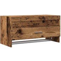 Berkfield Home Wardrobe Old Wood 70x32.5x35 cm Engineered Wood in Brown