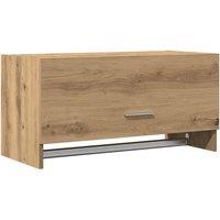 Berkfield Home Wardrobe Artisan Oak 70x32.5x35 cm Engineered Wood in Brown