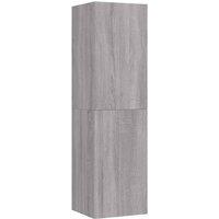 Berkfield Home Wall-mounted TV Cabinet Grey Sonoma 30.5x30x110 cm