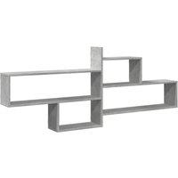 Berkfield Home Wall Shelf Concrete Grey 167.5x18x68 cm Engineered Wood