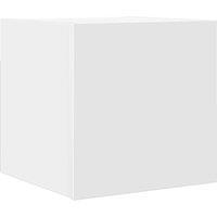 Berkfield Home Wall Mounted TV Cabinet White 30.5x30x30 cm