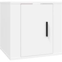 Berkfield Home Wall Mounted TV Cabinet White 40x34, 5x40 cm