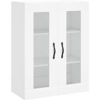 Berkfield Home Wall Mounted Cabinet White 69.5x34x90 cm Engineered Wood