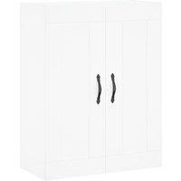 Berkfield Home Wall Mounted Cabinet White 69.5x34x90 cm Engineered Wood