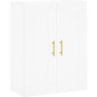 Berkfield Home Wall Mounted Cabinet White 69.5x34x90 cm Engineered Wood