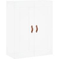 Berkfield Home Wall Mounted Cabinet White 69.5x34x90 cm Engineered Wood