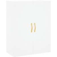 Berkfield Home Wall Mounted Cabinet White 69.5x34x90 cm