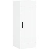 Berkfield Home Wall Mounted Cabinet White 34.5x34x90 cm Engineered Wood