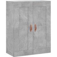 Berkfield Home Wall Mounted Cabinet Concrete Grey 69.5x34x90 cm Engineered Wood