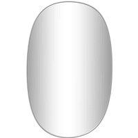 Berkfield Home Wall Mirror Silver 80x50 cm