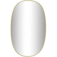 Berkfield Home Wall Mirror Gold 70x45 cm