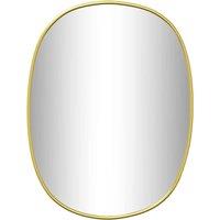 Berkfield Home Wall Mirror Gold 40x30 cm