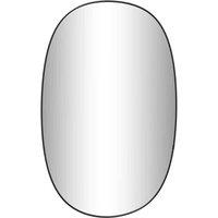 Berkfield Home Wall Mirror Black 70x45 cm