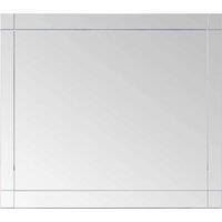 Berkfield Home Wall Mirror 100x60 cm Glass in Silver