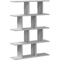 Berkfield Home Wall Cube Shelf 12 Compartments Grey Sonoma Engineered Wood