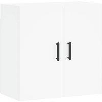 Berkfield Home Wall Cabinet White 60x31x60 cm Engineered Wood | Size: 60 x 31 x 60 cm