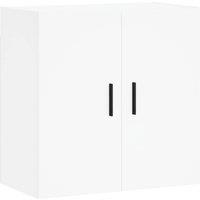 Berkfield Home Wall Cabinet White 60x31x60 cm Engineered Wood | Size: 60 x 31 x 60 cm