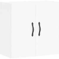 Berkfield Home Wall Cabinet White 60x31x60 cm Engineered Wood | Size: 60 x 31 x 60 cm
