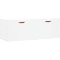 Berkfield Home Wall Cabinet White 100x36.5x35 cm Engineered Wood
