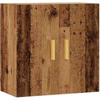 Berkfield Home Wall Cabinet Old Wood 60x31x60 cm Engineered Wood in Brown | Size: 60 x 31 x 60 cm