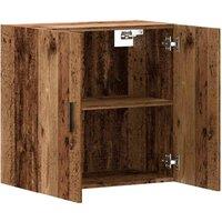 Berkfield Home Wall Cabinet Old Wood 60x31x60 cm Engineered Wood in Brown | Size: 60 x 31 x 60 cm