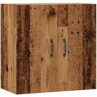 Berkfield Home Wall Cabinet Old Wood 60x31x60 cm Engineered Wood in Brown | Size: 60 x 31 x 60 cm
