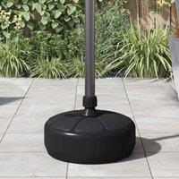 Berkfield Home Umbrella Base Sand/Water Filled 15 L Black