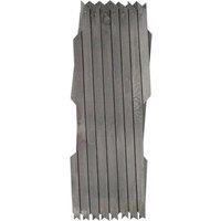 Berkfield Home Trellis Fences 5 pcs Grey Solid Firwood 180x30 cm
