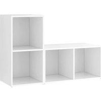 Berkfield Home TV Cabinets 2 pcs White 72x35x36.5 cm Engineered Wood