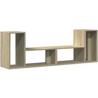 Berkfield Home TV Cabinets 2 pcs Sonoma Oak 75x30x50 cm Engineered Wood in Brown | Size: 75 x 30 x 50 cm