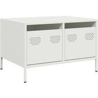 Berkfield Home TV Cabinet White 68x50x43.5 cm Cold-rolled Steel