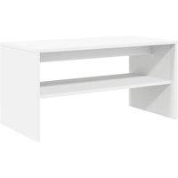 Berkfield Home TV Cabinet White 60x40x40 cm Engineered Wood | Size: 60 x 40 x 40 cm