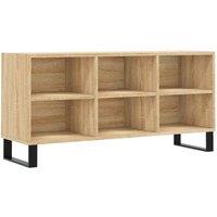 Berkfield Home TV Cabinet Sonoma Oak 103.5x30x50 cm Engineered Wood in Brown