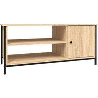 Berkfield Home TV Cabinet Sonoma Oak 100x40x45 cm Engineered Wood in Brown | Size: 100 x 40 x 45 cm