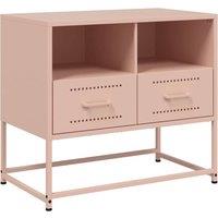 Berkfield Home TV Cabinet Pink 68x39x60.5 cm Steel