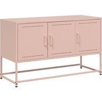 Berkfield Home TV Cabinet Pink 100.5x39x60.5 cm Steel