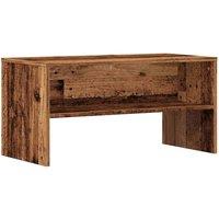 Berkfield Home TV Cabinet Old Wood 80x40x40 cm Engineered Wood in Brown | Size: 80 x 40 x 40 cm