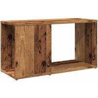 Berkfield Home TV Cabinet Old Wood 60x24x32cm Engineered Wood in Brown | Size: 60 x 24 x 32 cm