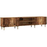 Berkfield Home TV Cabinet Old Wood 180x31.5x40 cm Engineered Wood in Brown
