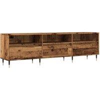 Berkfield Home TV Cabinet Old Wood 150x30x44.5 cm Engineered Wood in Brown